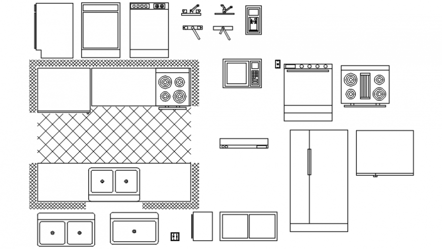 Kitchen equipment Diagram