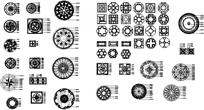 Paving Blocks design detail autocad file - Cadbull