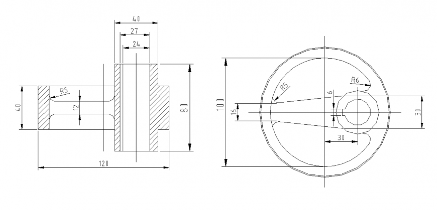 Plumbing drawing in dwg file - Cadbull