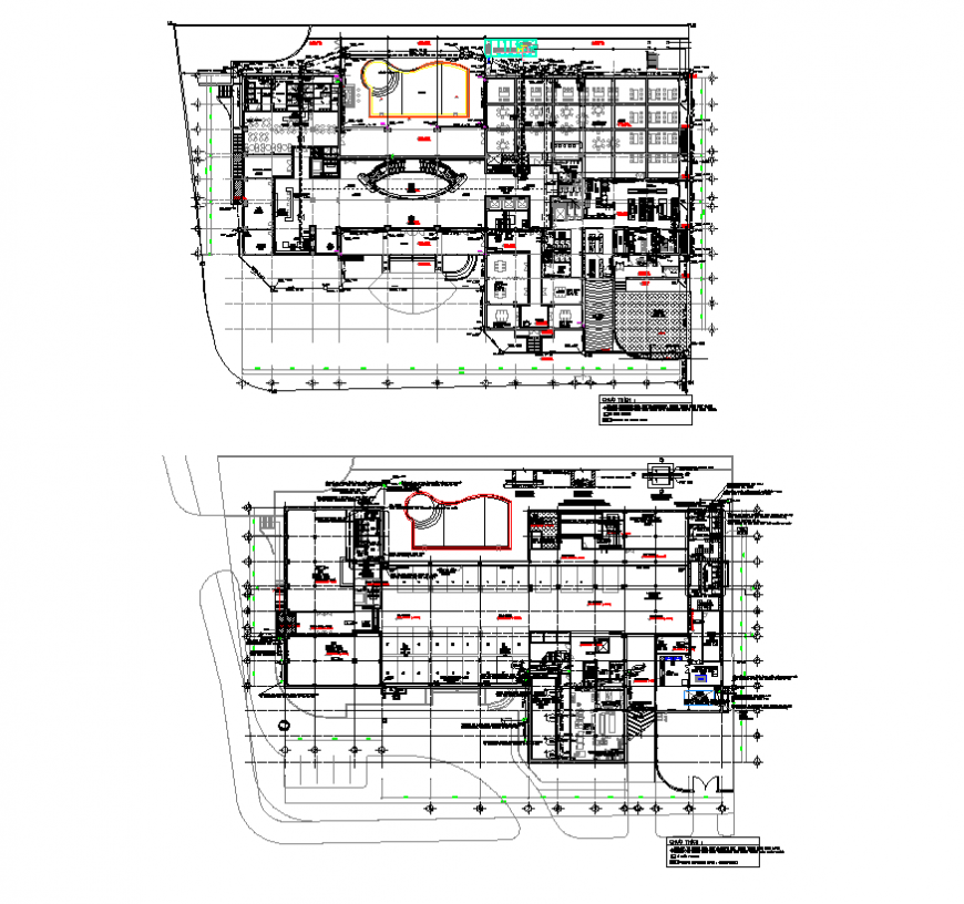 Plumbing network of house structure detail elevation and plan layout ...