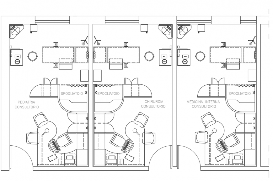 Medical Clinic Layout Plan