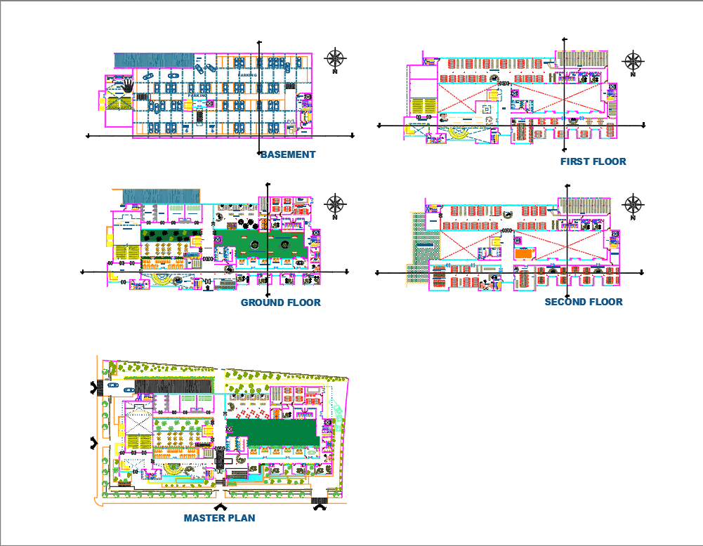 Library Plan Dwg File Cadbull Vrogue Co