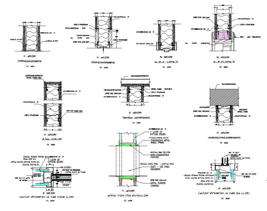 Reinforcement waves plan layout file - Cadbull