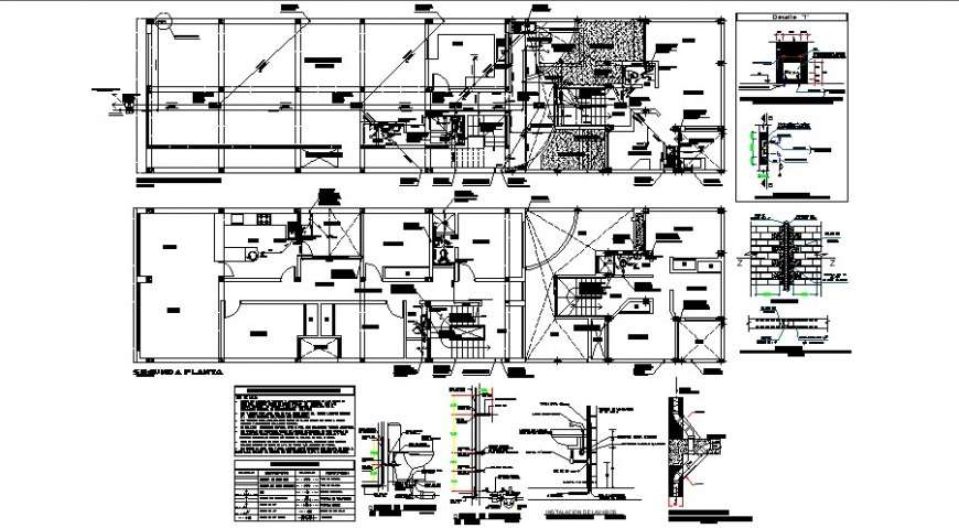 Residential housing and store building units drawing in autocad format ...