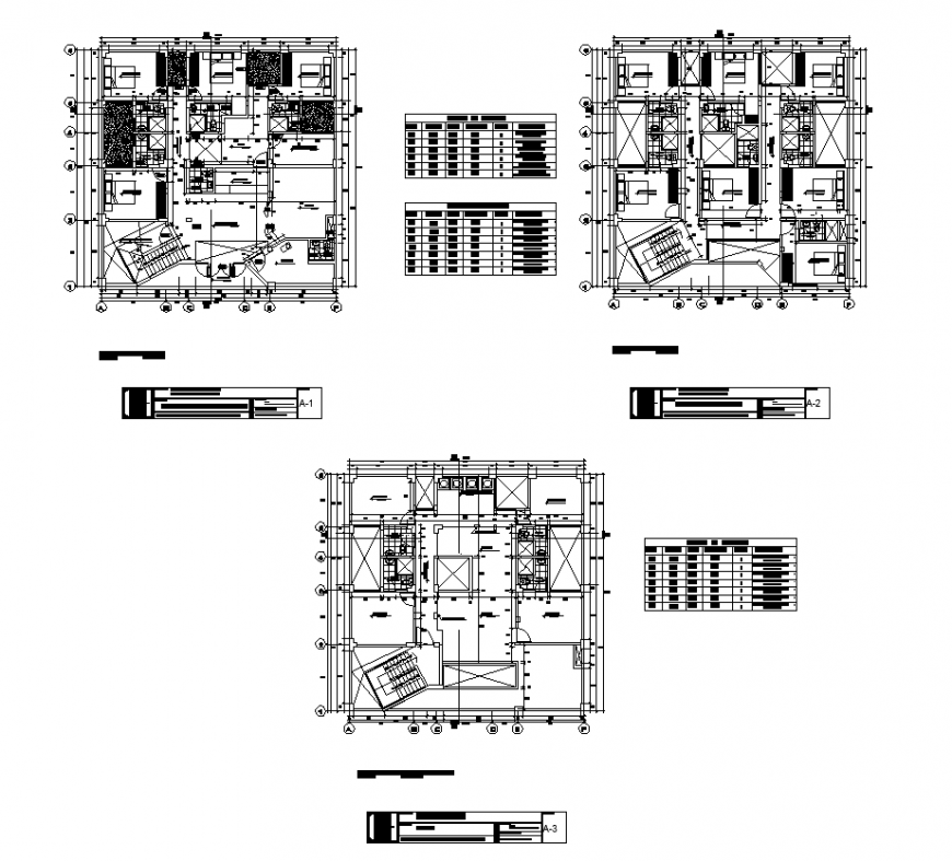 Resort building detail plan layout autocad file - Cadbull