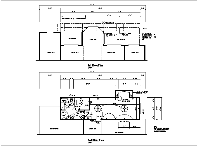 roof plan detail with dimension detail and electric plan details dwg ...