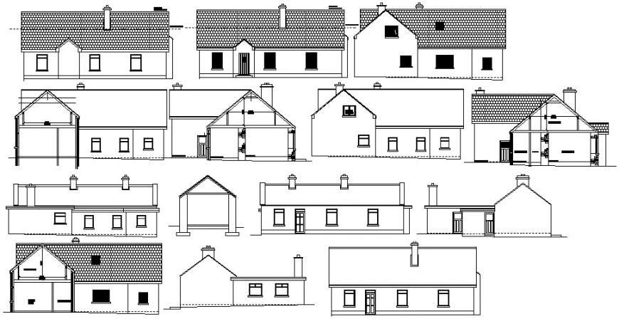 2,484 Architectural Drawings Row House Images, Stock Photos, 3D objects, &  Vectors | Shutterstock