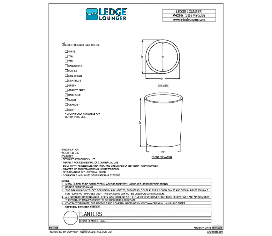 Round small planter for garden cad block design dwg file - Cadbull on Garden Cad
 id=74710