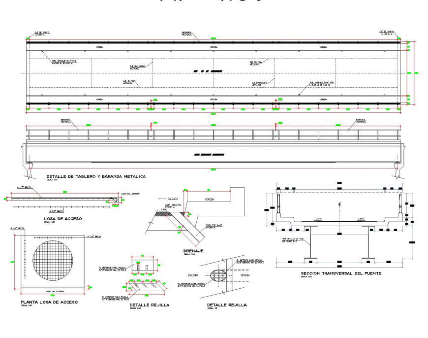 Section of slab detail dwg file - Cadbull