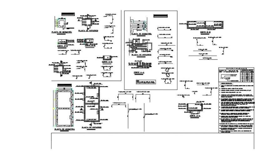 Sectional detail and construction detail dwg file - Cadbull