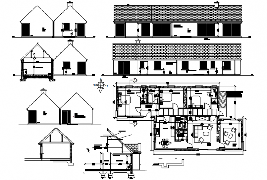 sectional-house-plans-detail-with-sections-cadbull