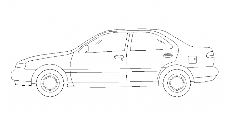 Premium Vector | A car with a side view of the top of the car.