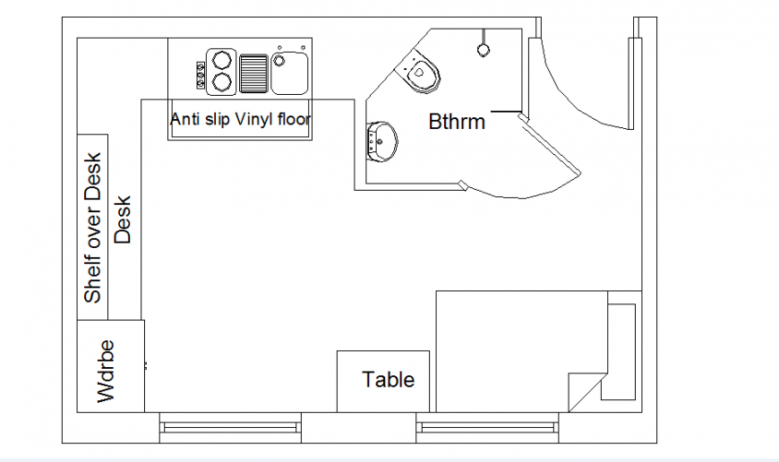 Self contained student accommodation autocad file - Cadbull