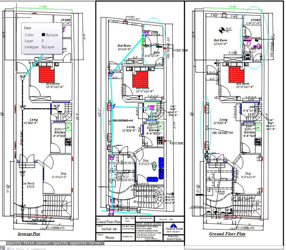 sewerage-plan-of-the-ground-floor-of-house-in-autocad-drawing-dwg-file