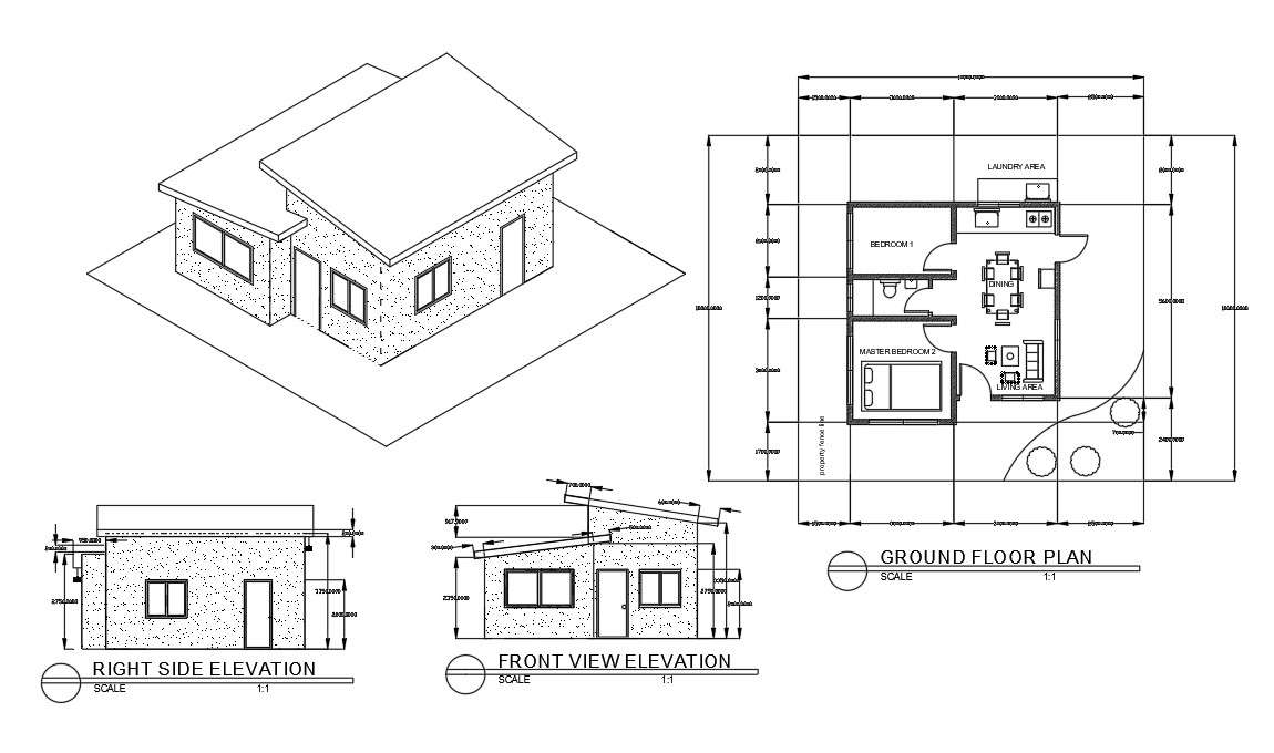 Simple House Layout Plan Design Of