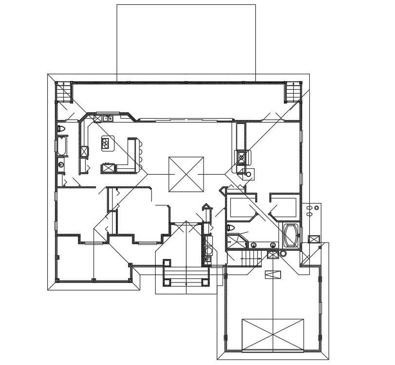 simple-house-plan-cadbull