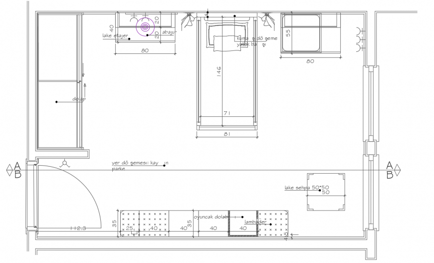 Master Bedroom Interior Design D Drawing Details Dwg File Cadbull