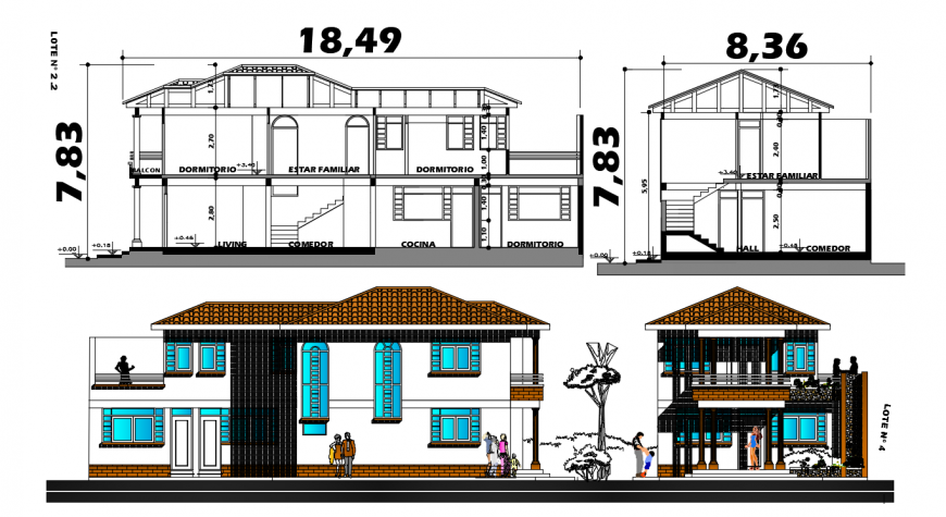 foundation detail design drawing of villa house design drawing - Cadbull |  House design drawing, House design, Design details