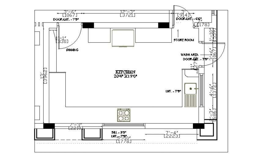 Plan Cad Drawing Details Dwg File, Small House Framing Plans