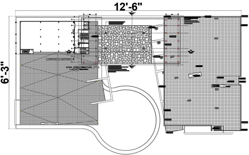 Steel canopy details autocad file - Cadbull