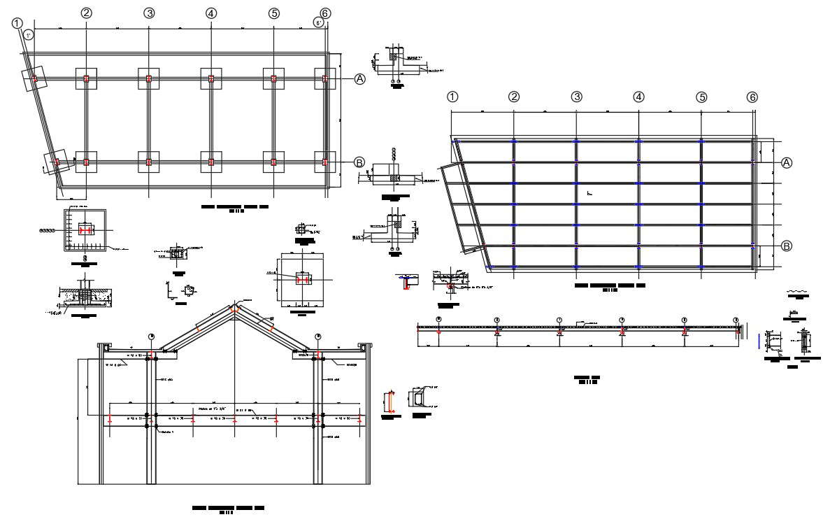 structure floor plan - Cadbull