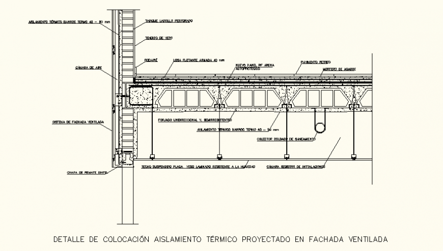 Suspended Ceiling Detail Elevation Layout File Cadbull 8942