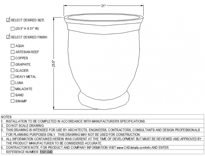 The mud pot designed plan detail dwg file. - Cadbull